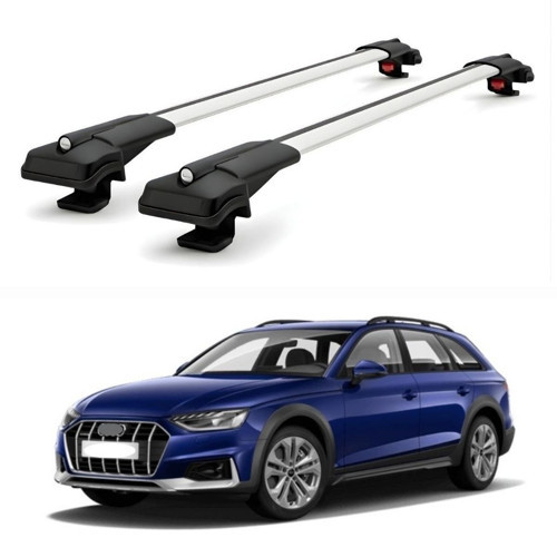 Audi A4 Allroad B9 SW 2016–2025 Için Ara Atkı Tavan Barı , Araca Özel , Kilitlenebilir Araç Üstü Ekipman Taşıma Barı (2 Adet)