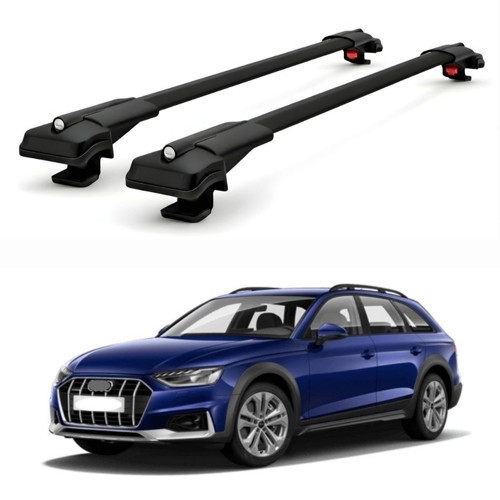 Audi A4 Allroad B9 Sw 2016–2025 Için Ara Atkı Tavan Barı , Araca Özel , Kilitlenebilir Araç Üstü Ekipman Taşıma Barı (2 Adet)