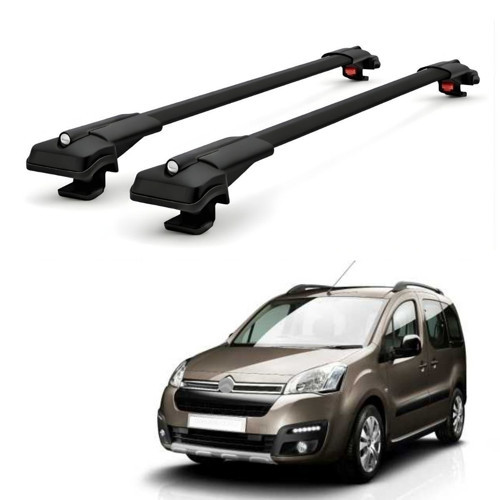 Citroen Berlingo 2008–2018 için Ara Atkı Tavan Barı , Araca Özel , Kilitlenebilir Araç Üstü Ekipman Taşıma Barı (2 Adet)