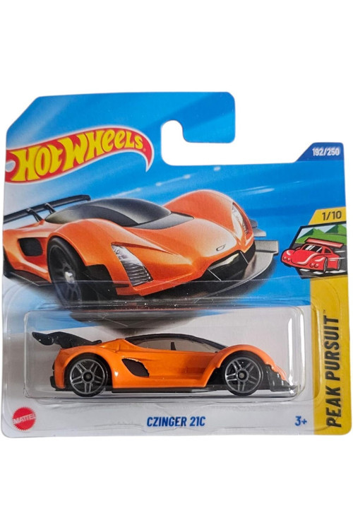 - Czinger 21C - Peak Persuit 1/10 - JBB31 - Short Card - turuncu