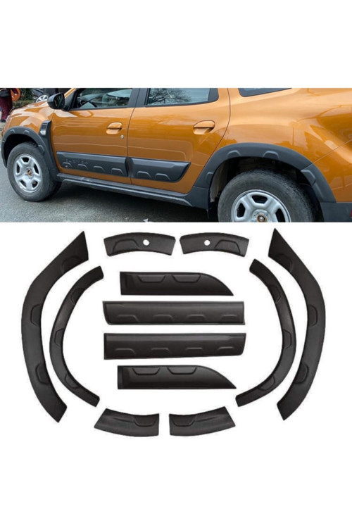 Duster Dodik Seti Oem Model Çamurluk Kaplama 12 Parça Full Pro