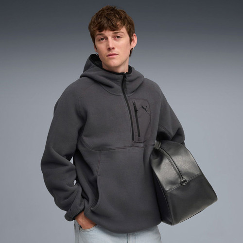 Pumatech Erkek Gri Kapüşonlu Sweatshirt