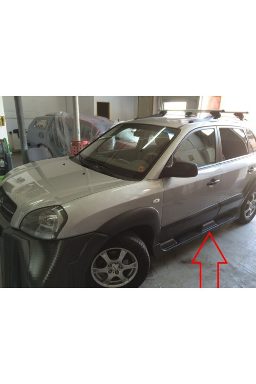 Hyundaı Tucson 2004 - 2012 Oem Siyah Yan Basamak