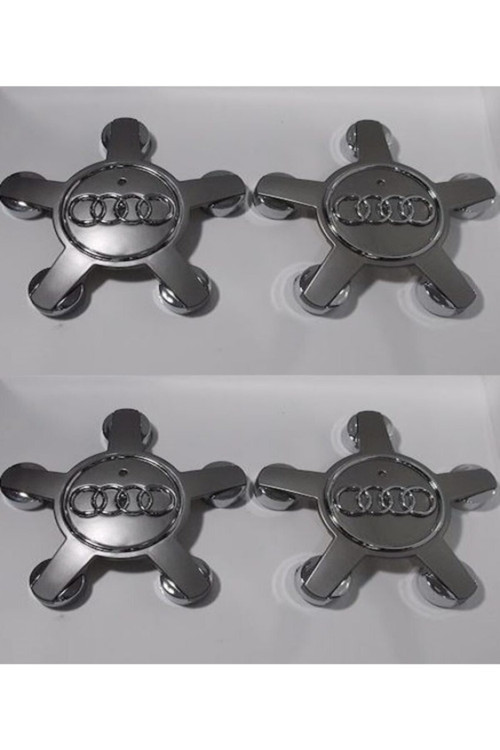 Audi Ahtapot 5 Kol Jant Göbeği Kapağı 135 Mm Kapak 4 Adet