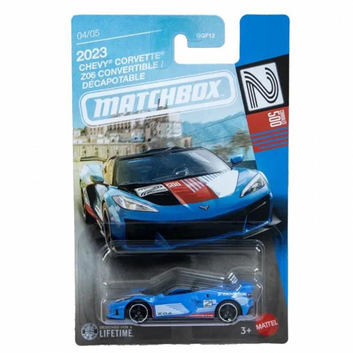Matchbox Temalı Arabalar - 2023 CHEVY CORVETTE Z06 CONVERTIBLE JJR53-GGF12