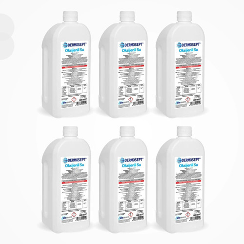 Oksijenli Su 1 Litre - 6 Adet
