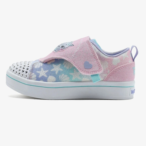 Twi-Lites-Twinkle Pets Kids Light Sneaker Cırt Cırtlı Işıklı Sesli Çocuk Ayakkabısı Pembe