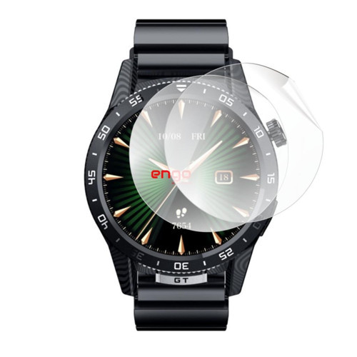 Tecno Watch GT Ekran Koruyucu TPU Şeffaf 2'li Set