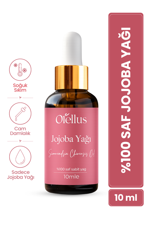 Jojoba Yağı %100 Saf ve Soğuk Press 10 ml
