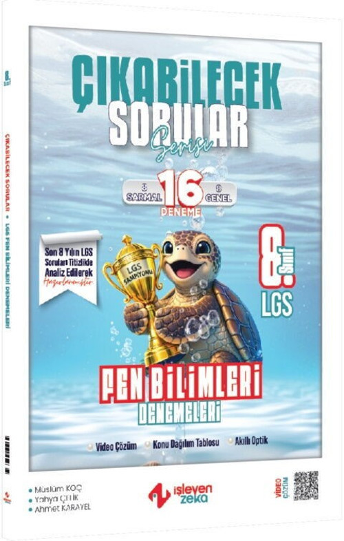 8. Sınıf LGS Fen Bilimleri Çıkabilecek Sorular Denemeleri İşleyen Zeka