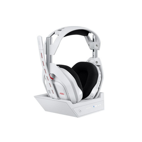 LOGITECH G ASTRO A50 LIGHTSPEED KABLOSUZ OYUNCU KULAKLIĞI + BAZ İSTASYONU - BEYAZ