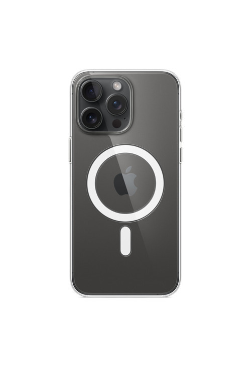 İphone 15 Pro Kılıf Magsafe Wireless Kablosuz Şarj Destekli Sağlam Slikon Darbe Emici Kılıf