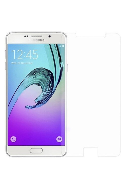 Samsung Galaxy A7 2016 Ekran Koruyucu Cam Tam Uyumlu Temperli Cam Kırılmaz Cam