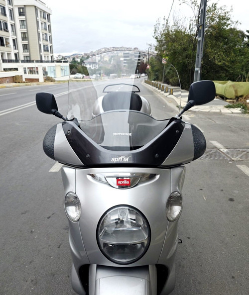 Aprilia Scarabeo 500 Ön Cam 49cm 2003-2008 Model Şeffaf Renkli 4mm
