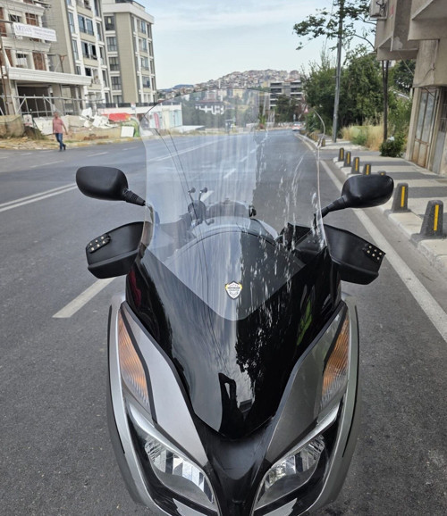 Honda Forza 300 Ön Cam 2014-2017 Model 78cm Şeffaf Renkli 4mm Elcikli
