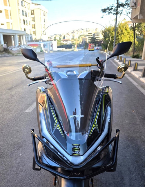 Honda PCX Ön Cam 2025-2026 Model 66cm Şeffaf Renkli 4mm