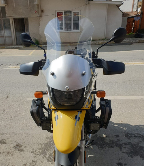 Bmw F 650 GS Ön Cam ( 3 Delikli ) 1999-2003 Model 58cm Şeffaf Renkli 4mm
