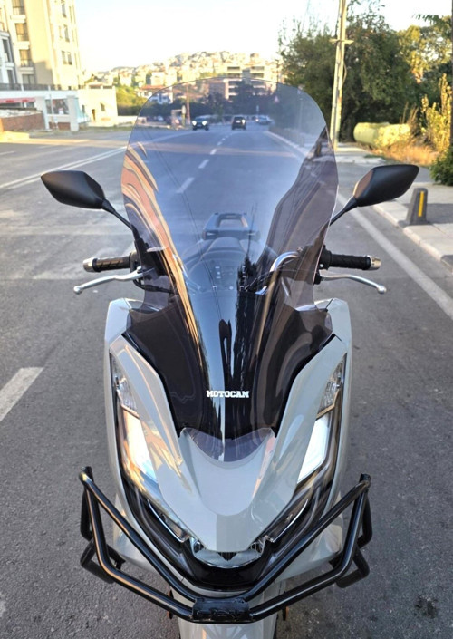 Honda PCX Ön Cam 2021-2024 Model 65cm Füme Renkli 4mm