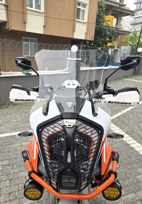 KTM 1290 Super Adventure Ön Cam 2021-2026 Model 41cm Şeffaf Renkli