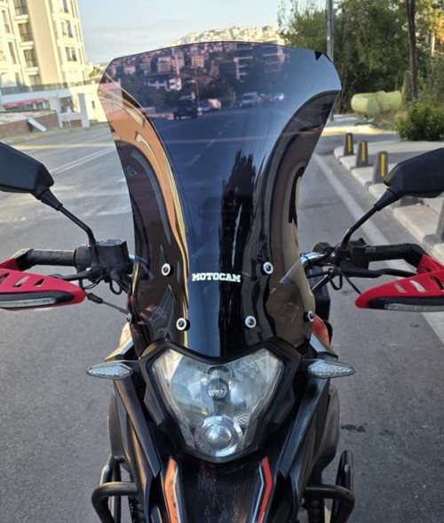 Mondial Rx3 İ Evo Ön Cam 2015-2022 Model 52cm Siyah Renkli 4mm UZUN