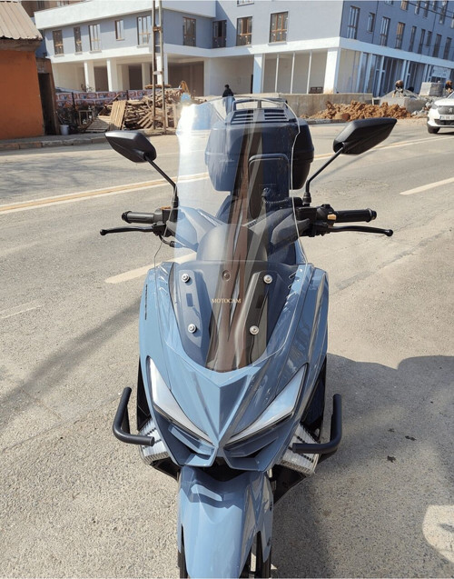 Küba Chia 125 Ön Cam 2023-2026 Model 55cm Şeffaf Renkli 4mm KISA