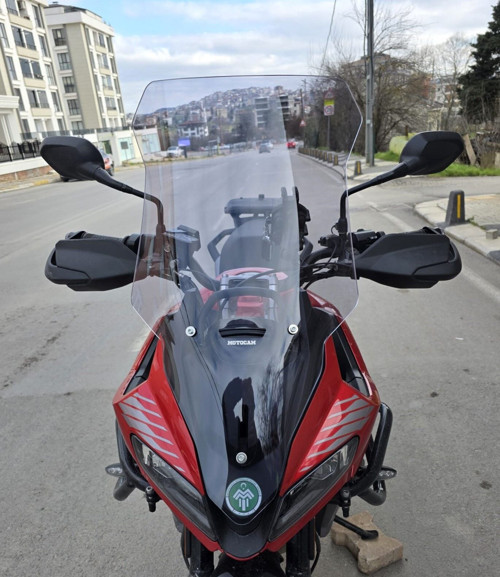 Trıumph Tiger Sport 660 Ön Cam 2022-2026 Model 73cm Füme Renkli 4mm