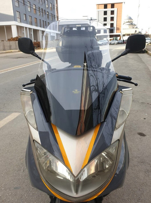Yamaha Majesty 400 Ön Cam 2003-2015 Model 68cm Şeffaf Renkli 4mm