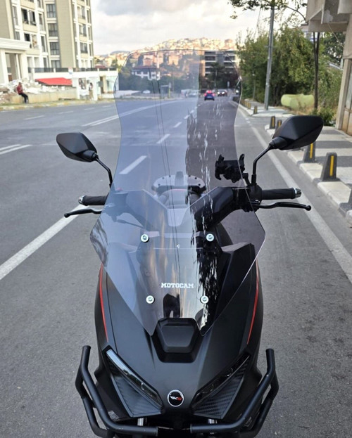 Skyjet Rivero 125 Ön Cam 2024-2026 Model 57cm Füme Renkli 4mm SPORTİF