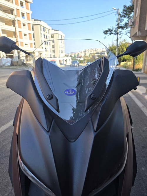 Yamaha Xmax Ön Cam 2018-2022 Model 36cm Şeffaf Renkli 4mm SPORTİF