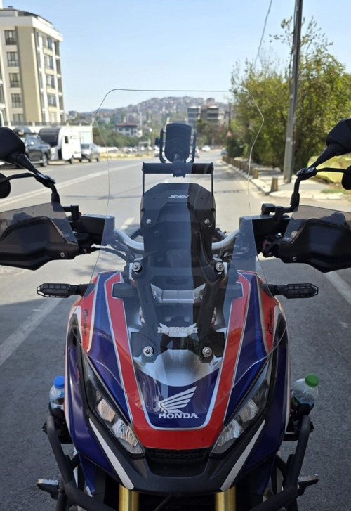 Honda X-ADV 750 Ön Cam 2017-2020 Model 70cm Şeffaf Renkli 4mm UZUN