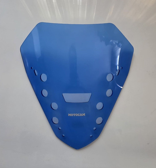 Yamaha Xmax Ön Cam 2023-2026 Model 36cm Mavi Renkli 4mm SPORTİF