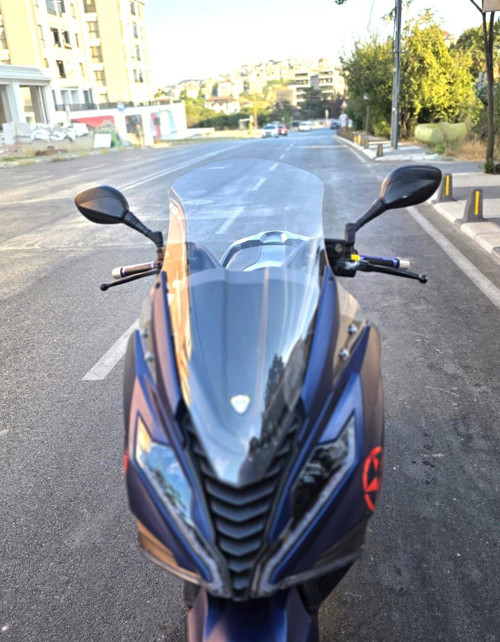 Arora Gt 125 Ön Cam 2023-2026 Model 65Cm Şeffaf Renkli 4Mm Boylu