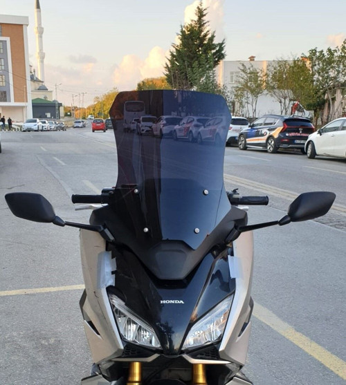Honda Forza NSS 750 Ön Cam 2021-2023 Model 60cm Siyah Renkli 4mm