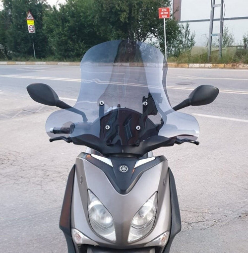 Yamaha Xcity 250 Ön Cam 2011-2016 Model 50cm Füme Renkli 4mm ELCİKLİ