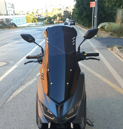 Volta Revolt RSX5 Ön Cam 2022-2026 Model 75cm Siyah Renkli 4mm