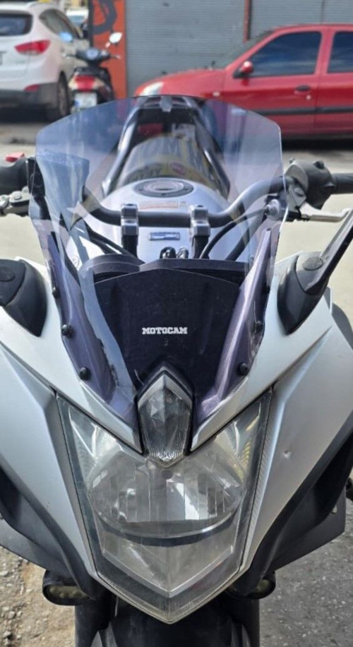 Yamaha XJ6 Diversion Ön Cam 2009-2016 Model 36cm Füme Renkli 4mm