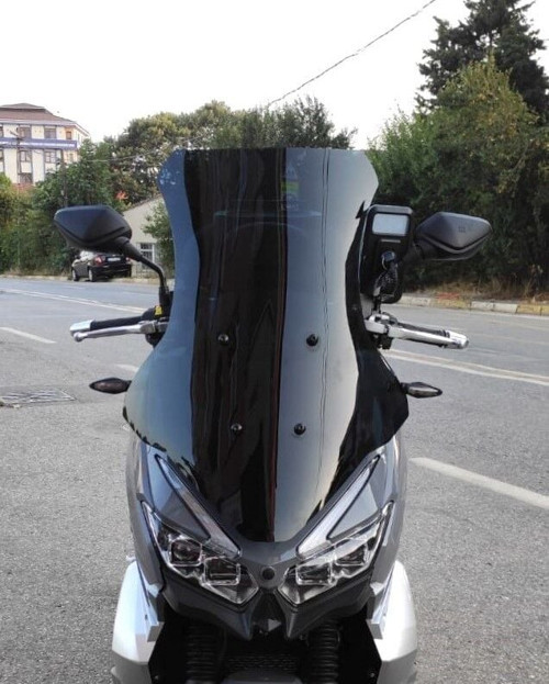 RKS Blade 350 Ön Cam 2023-2026 Model 65cm Siyah Renkli 4mm ORTA BOYLU