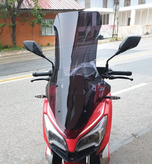 RKS Reale 125 Ön Cam 2023-2026 Model 78cm Siyah Renkli 4mm UZUN