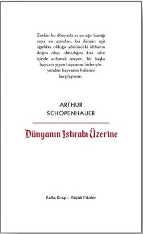 Dünyanın Istırabı Üzerine