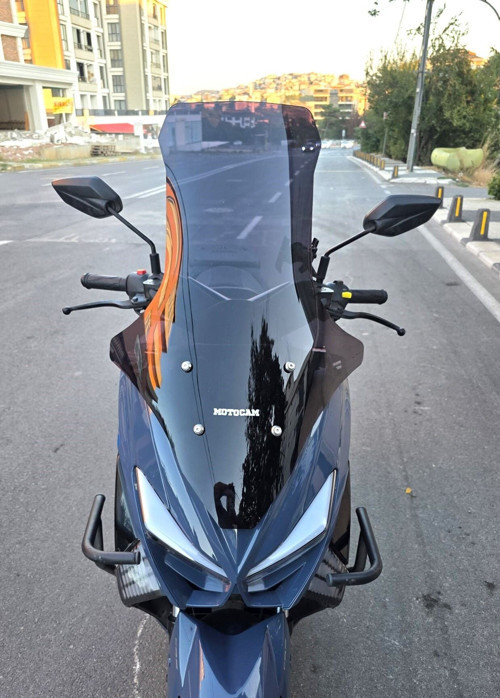 Küba Newcity 50 Ön Cam 2023-2026 Model 78cm Siyah Renkli 4mm UZUN