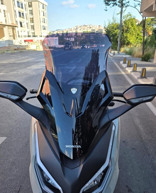Honda Forza 250 Ön Cam 2021-2026 Model 60Cm Siyah Renkli 4Mm İade Yoktur