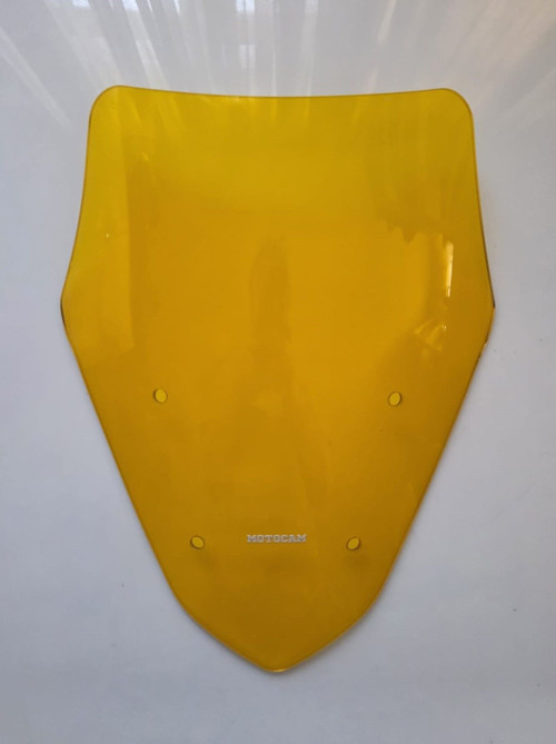 Yuki Explorer 250 Ön Cam 2021-2026 Model 43cm Sarı Renkli 4mm SPORTİF