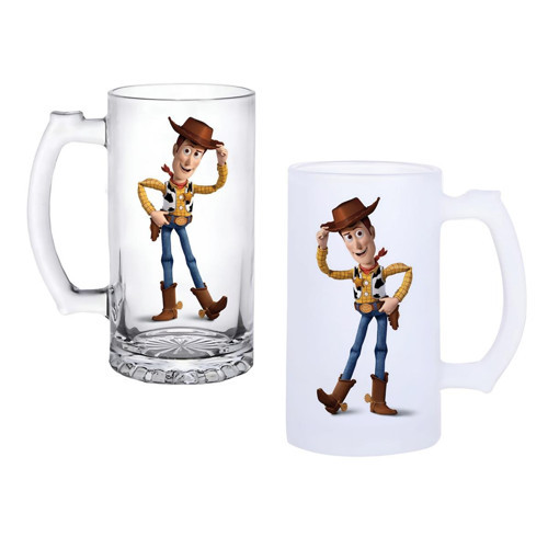 Toy Story Buzlu ya Buzsuz Seçenekleriyle Bira Bardağı 001