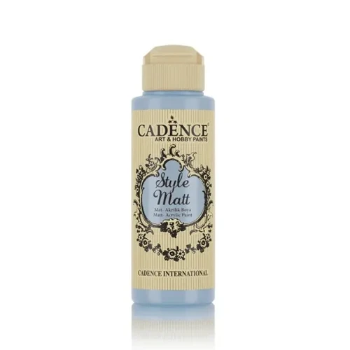 Style Matt Akrilik Boya S9027 Açık Çelik Mavi 120ml