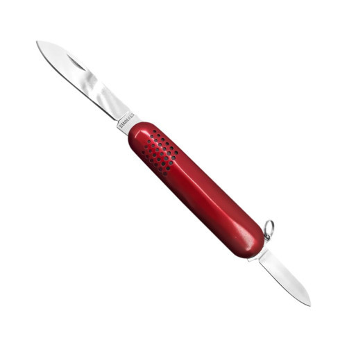 Çift Ağızlı Cep Çakısı Kırmızı (K5017-30)