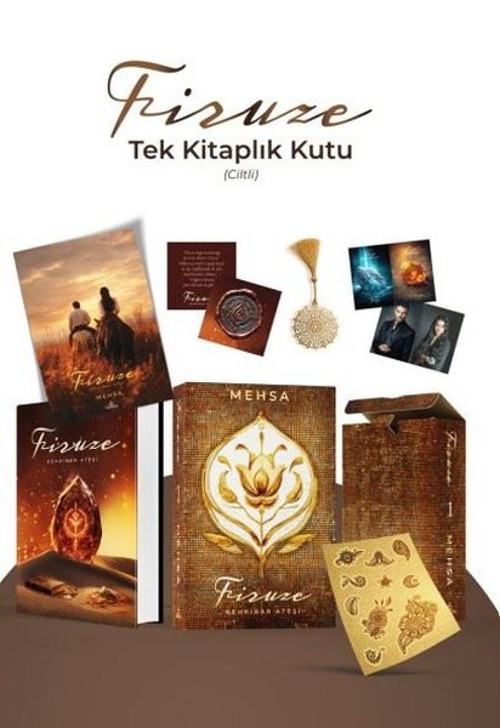 Firuze 1 - Kehribar Ateşi - Tek Kitaplık Kutu