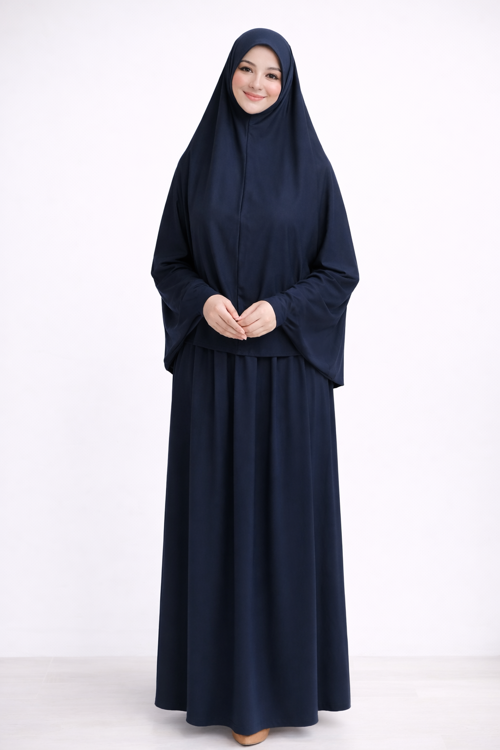 İkili Takım Namaz Elbisesi Standart Beden