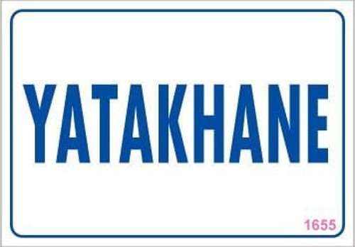 Yatakane Levhası 17,5x25 KOD:1655