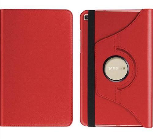 Samsung T290 Tab A 8 inç 360 Derece Dönebilen Kılıf - Kırmızı
