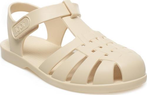 S10288K Clasica Velcro Krem Çocuk Sandalet